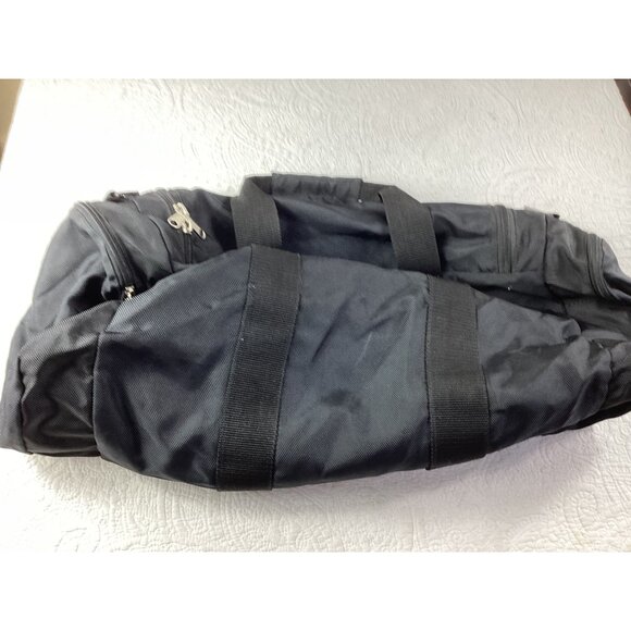 Winston Racing Team Logo Black Duffel Bag*Zipper Side Pockets*Nylon 26” long - Picture 5 of 6